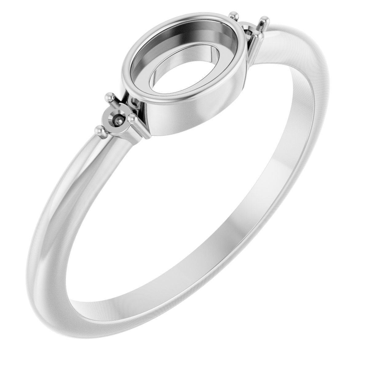 Bezel-Set Cabochon Ring