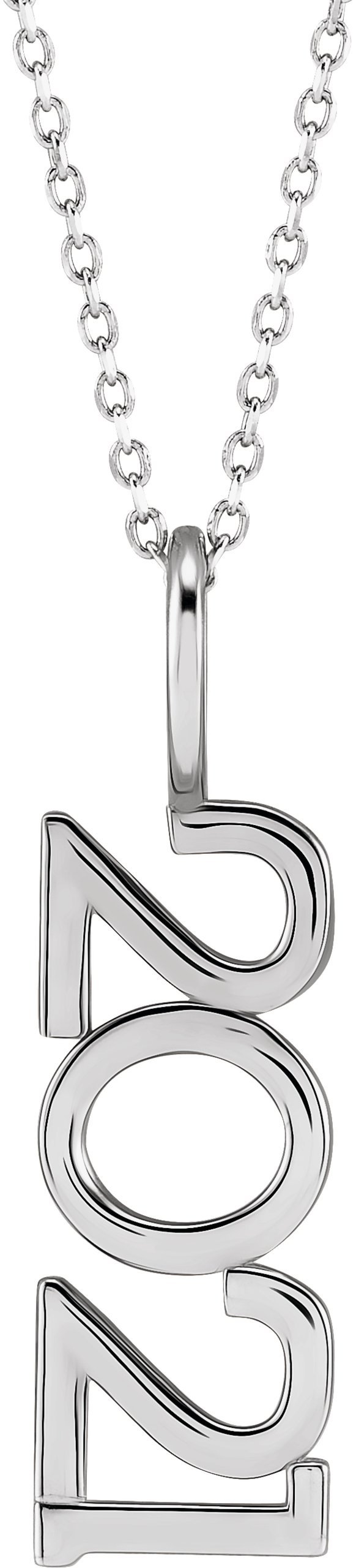 Sterling Silver 2021 Year 16-18 Necklace