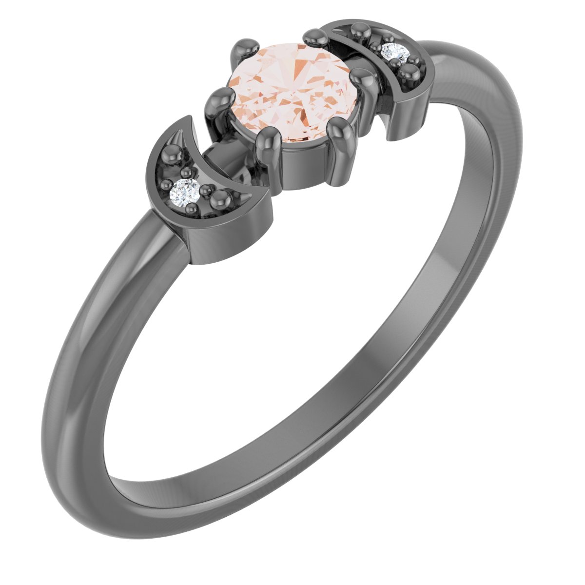 Stackable Rose-Cut Ring