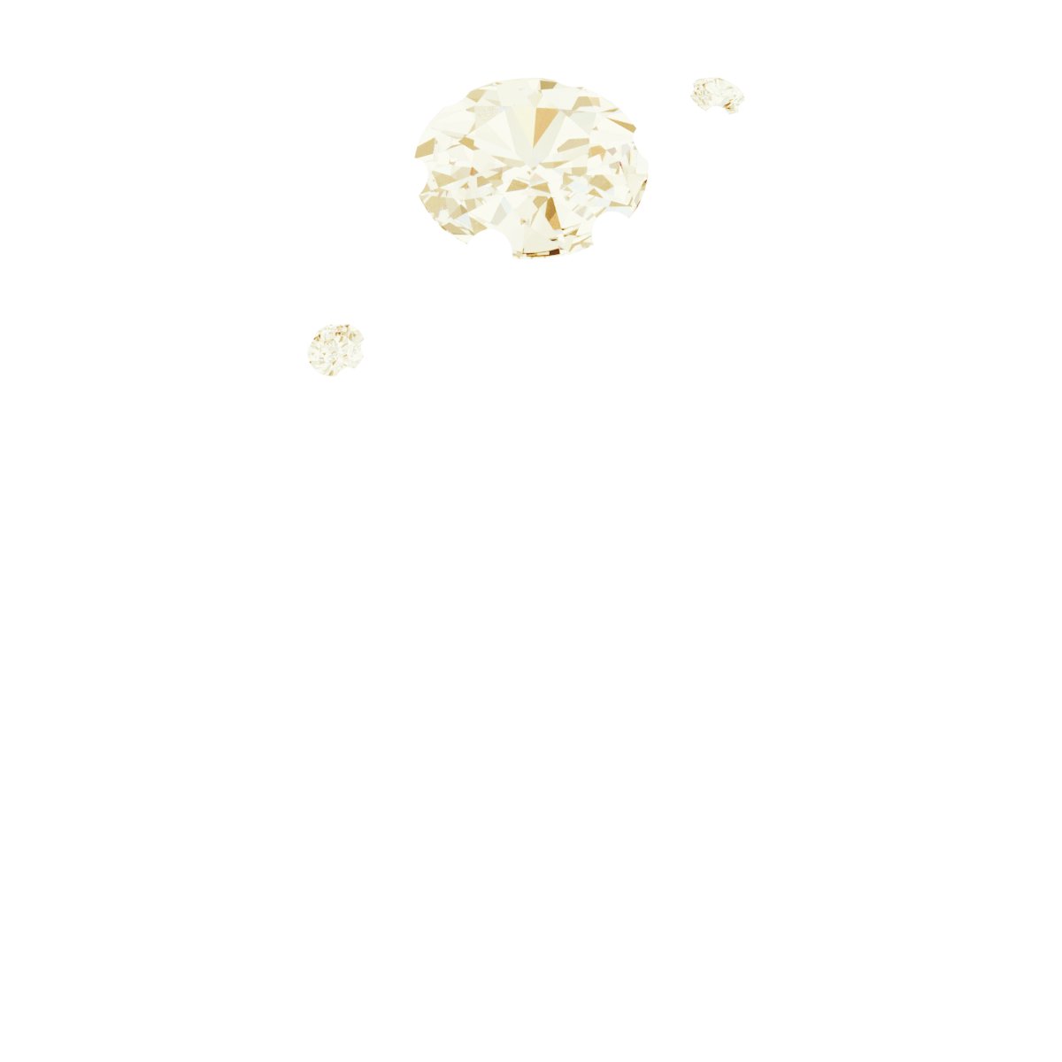 Rose-Cut Stackable Ring