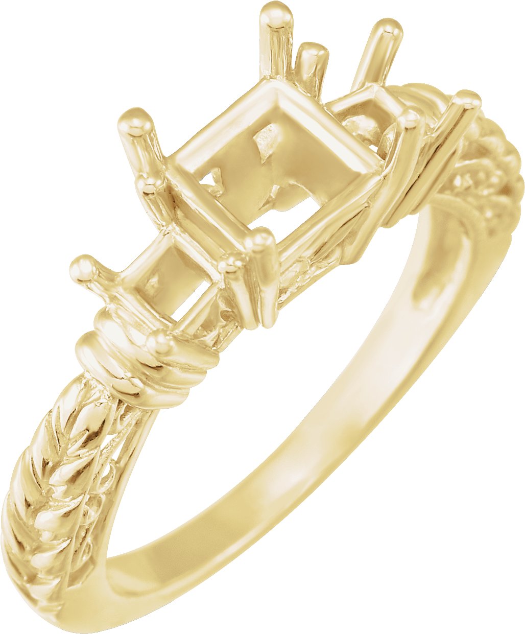 Three-Stone Engagement  Ring