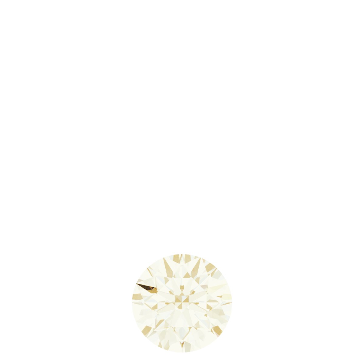 14K Yellow 0.10 CT Natural Diamond Charm or Pendant Ref 19089436