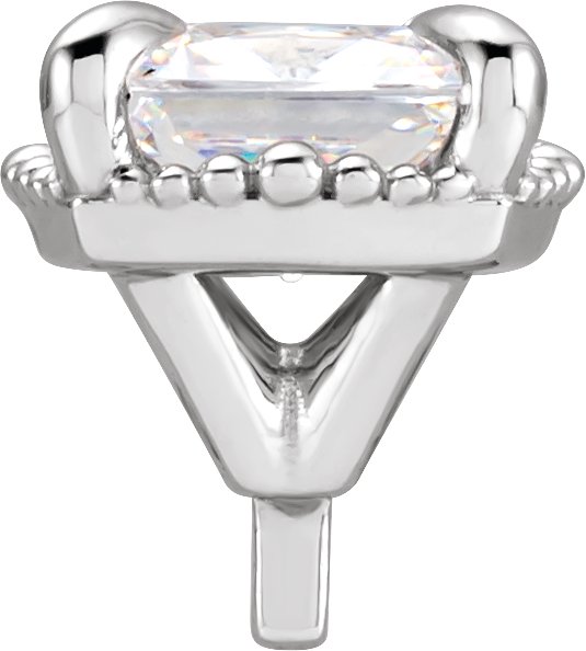 Square 4-Prong Pre-Notched Claw Peg Setting