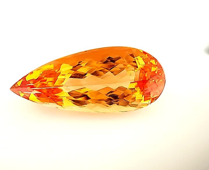 13.5 Carat Pear Shape Cut Diamond