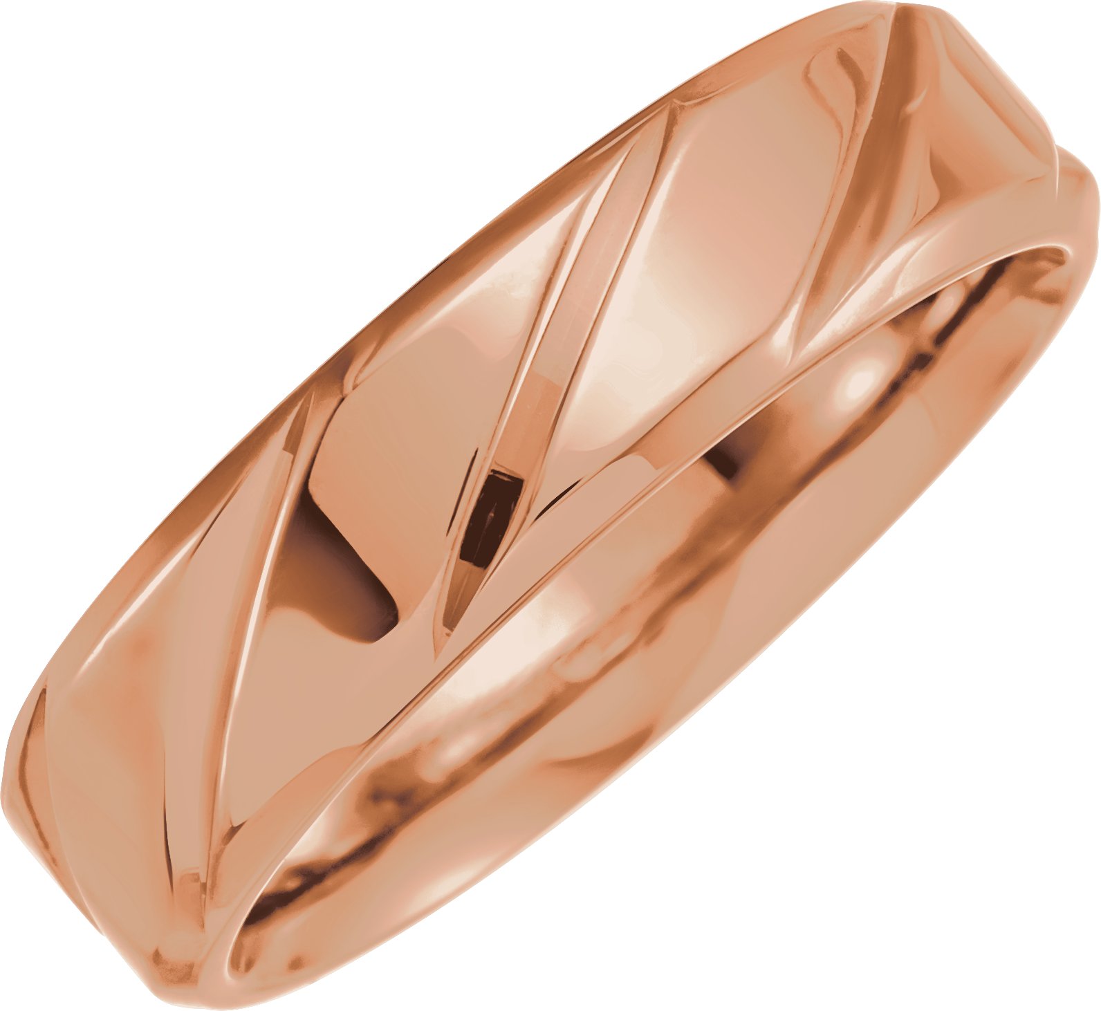 Diagonal Grooved Flat Band