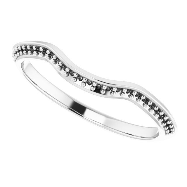 Band Mounting for 8 mm Round Ring view 5