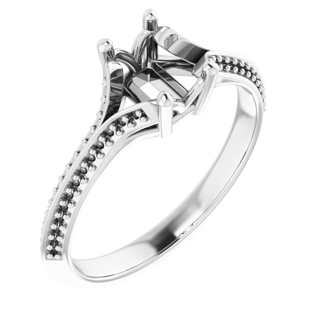 14k White Gold