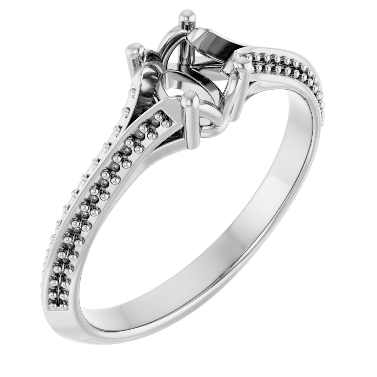 14k White Gold