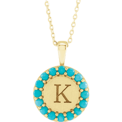 engraved turquoise graduation necklace