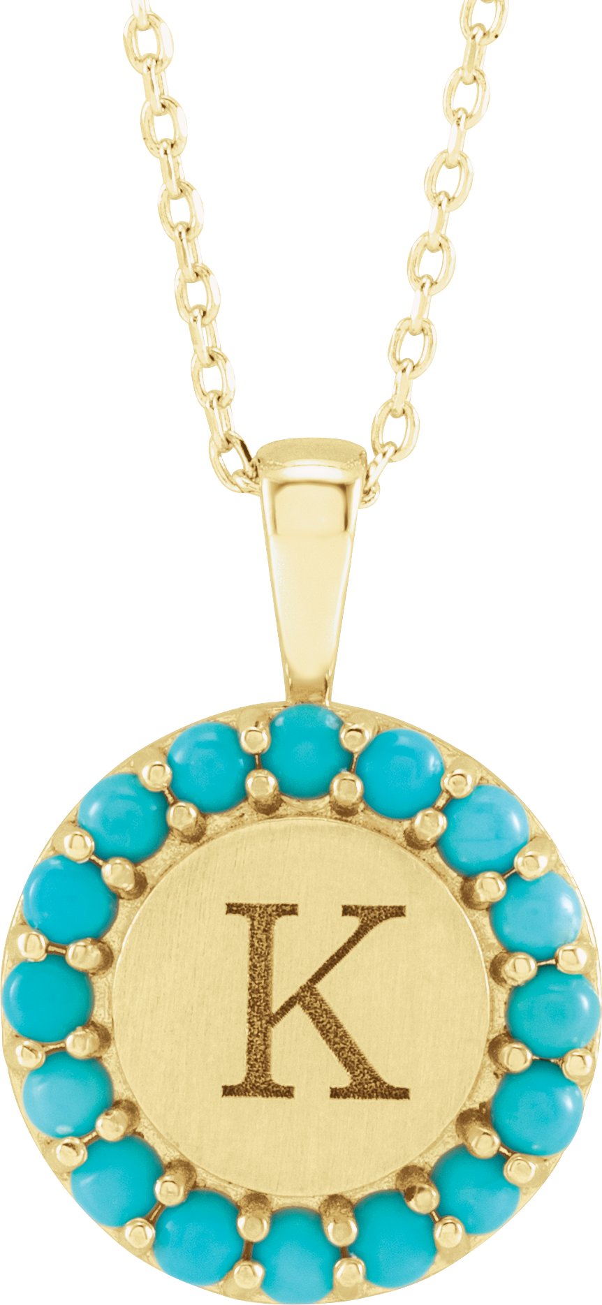 Engravable Halo-Style Necklace or Pendant
