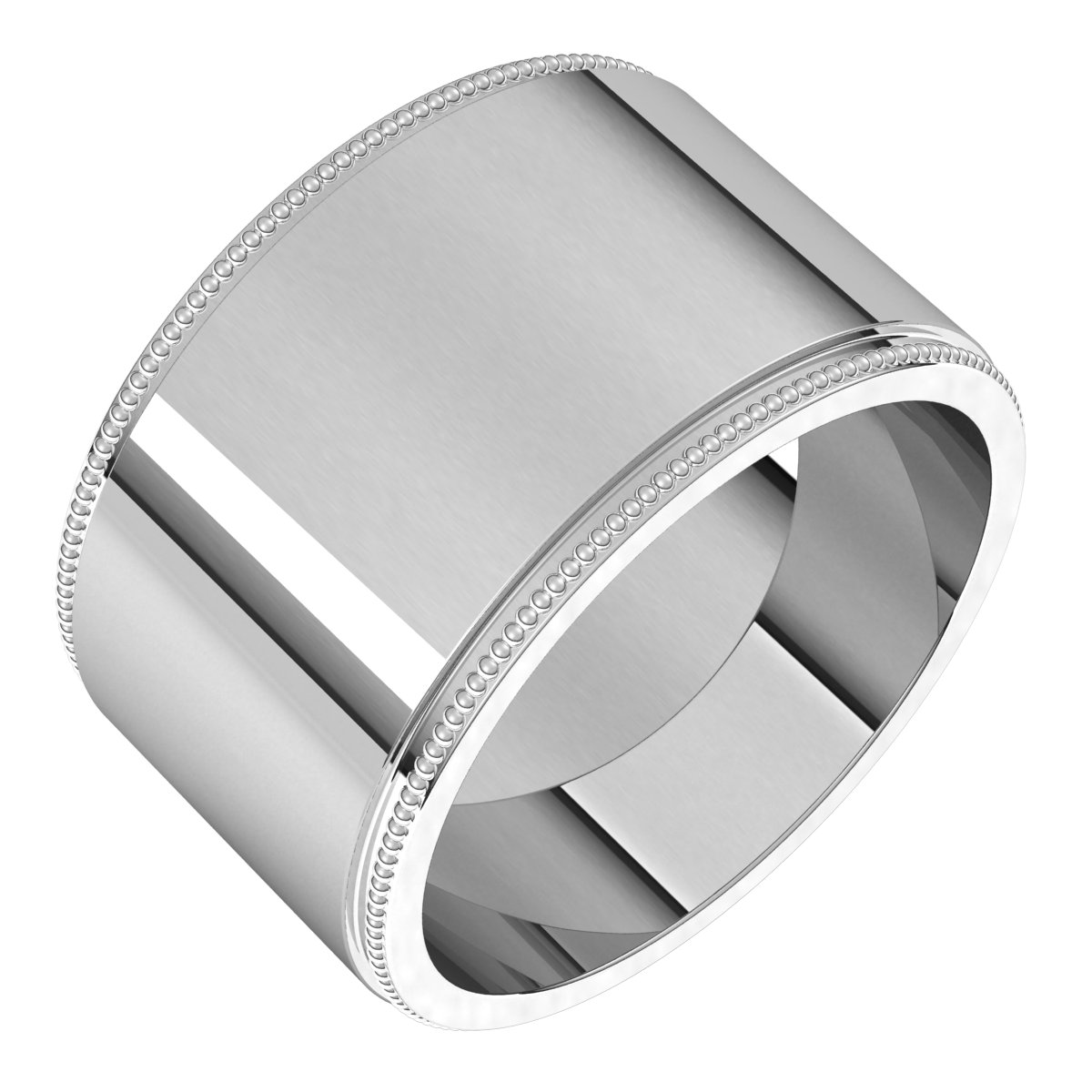 Milgrain Flat Band