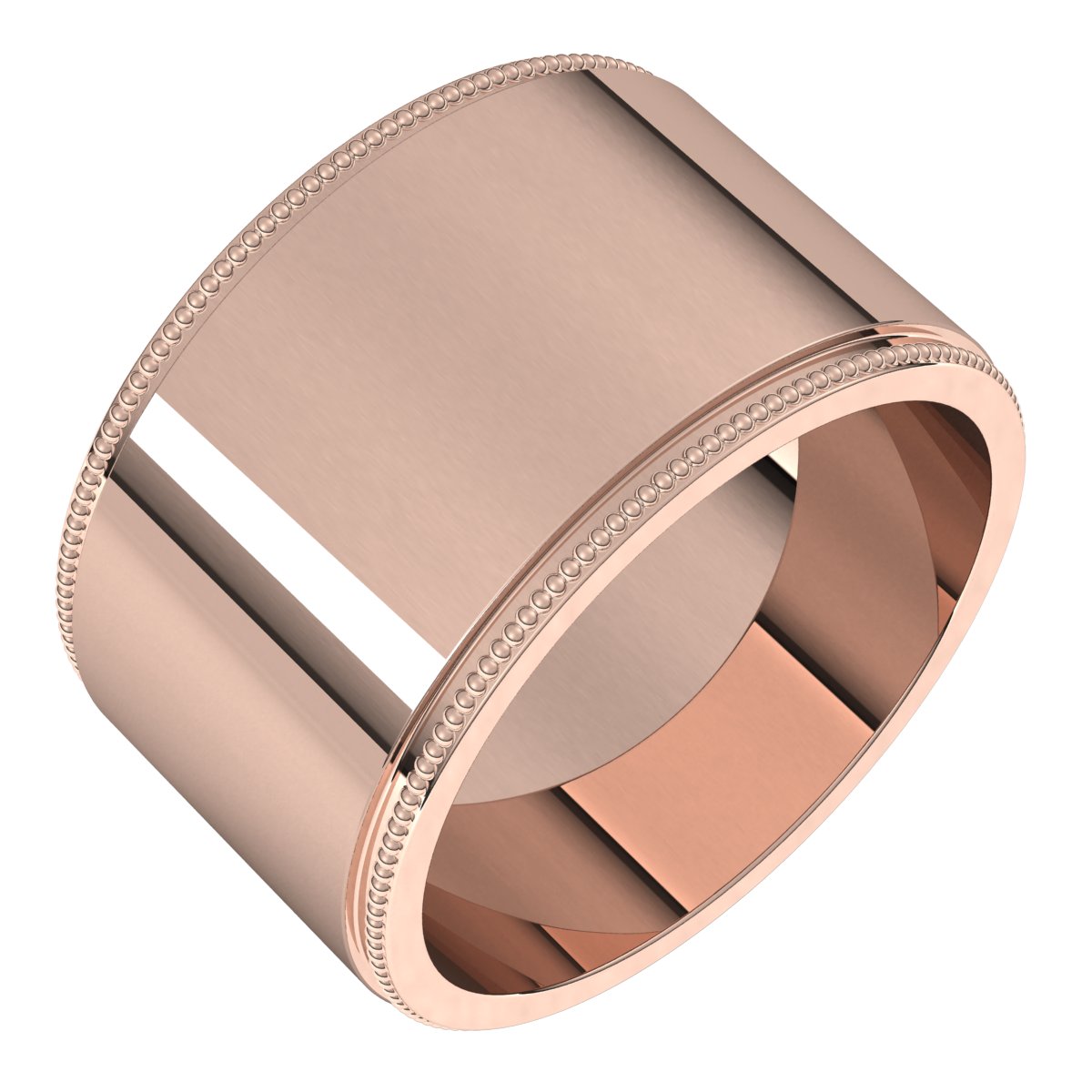 Milgrain Flat Band