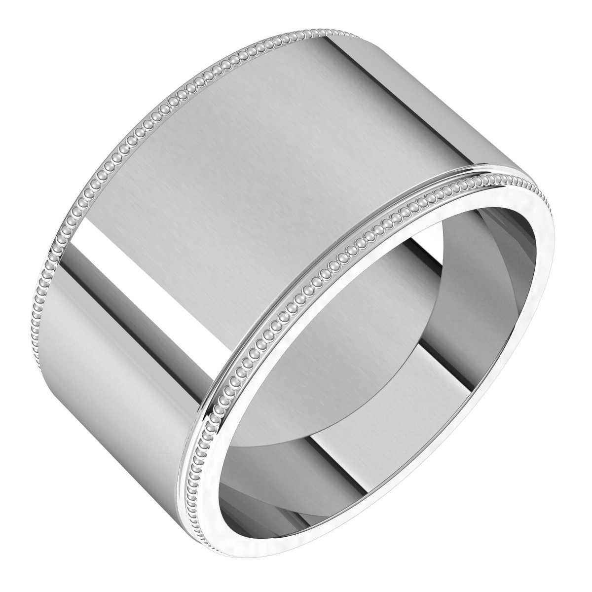 Milgrain Flat Band