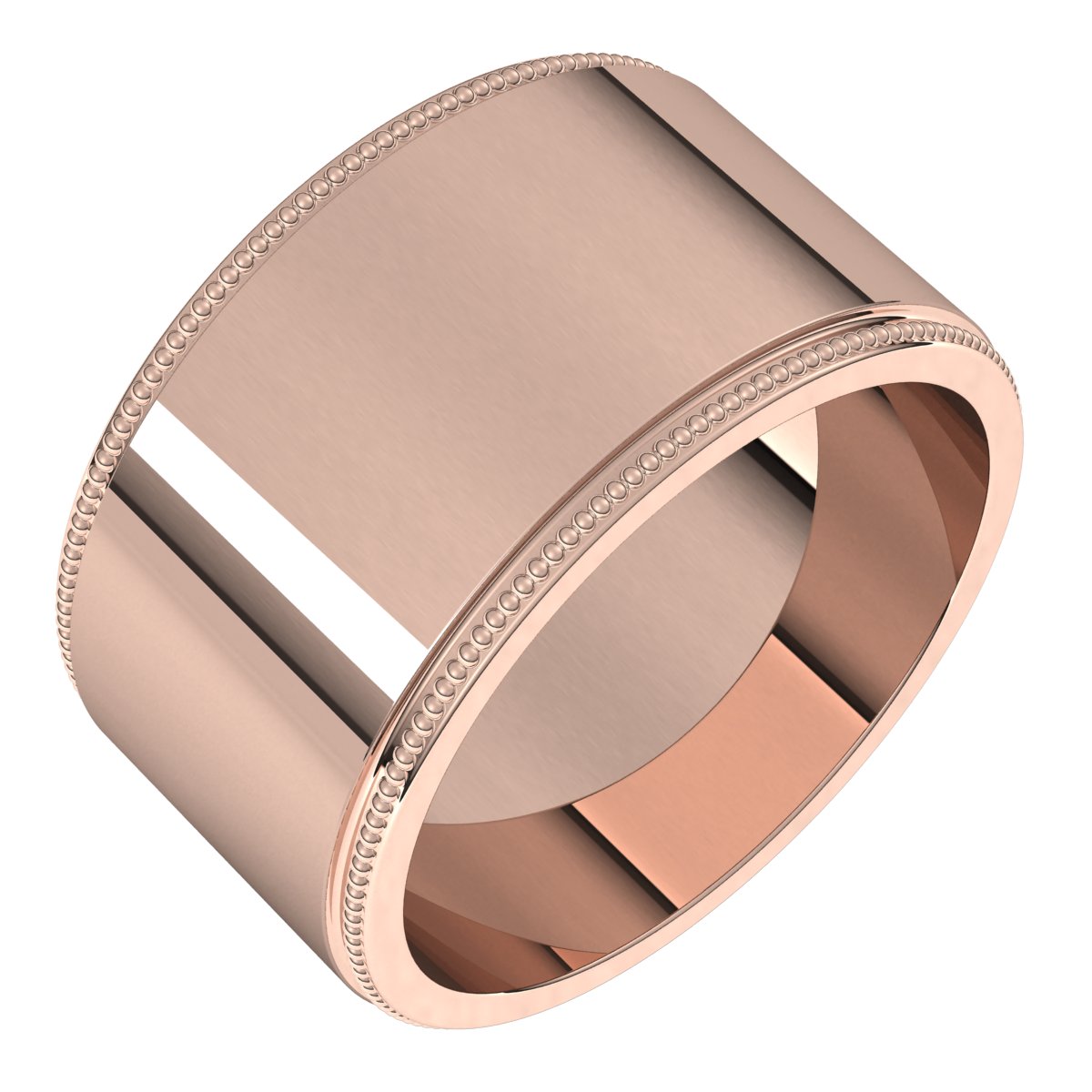Milgrain Flat Band