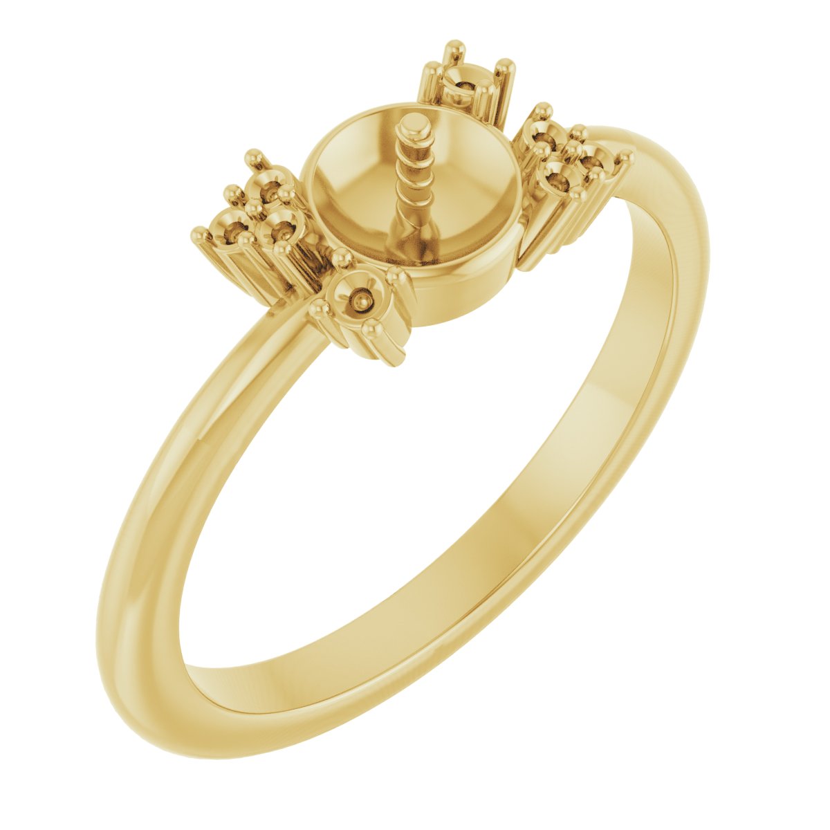Accented Pearl Ring