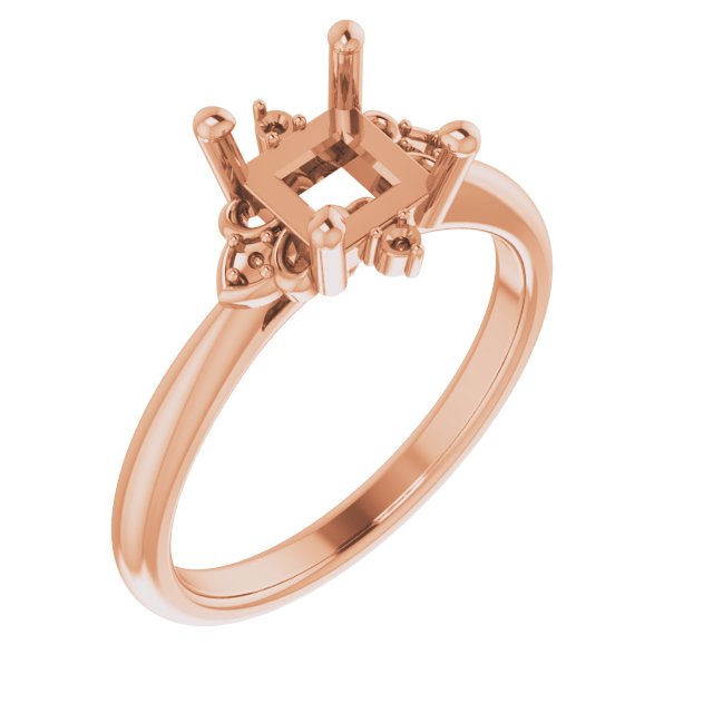 Accented Engagement Ring or Band