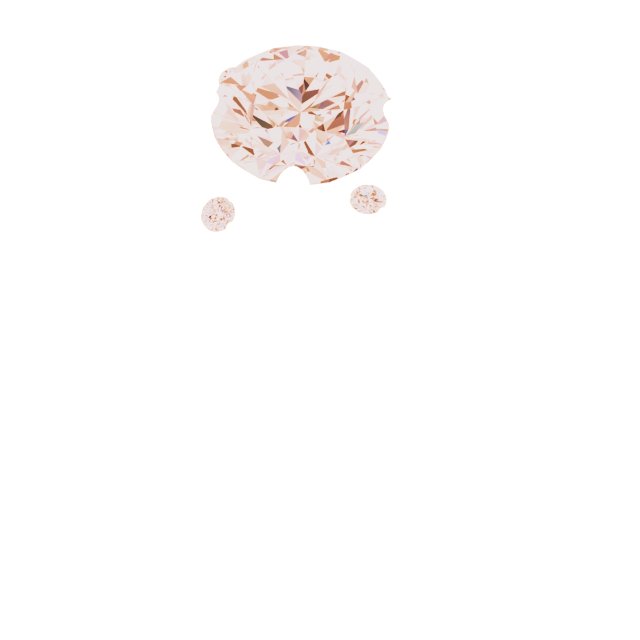 Accented Engagement Ring or Band