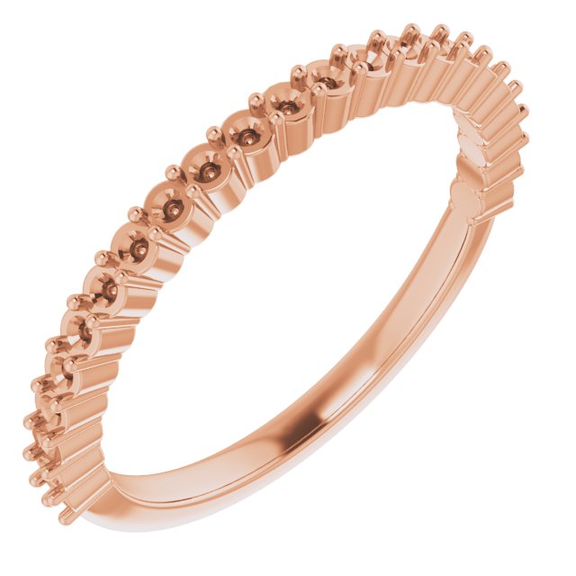 Accented Crown-Inspired Engagement Ring or Band
