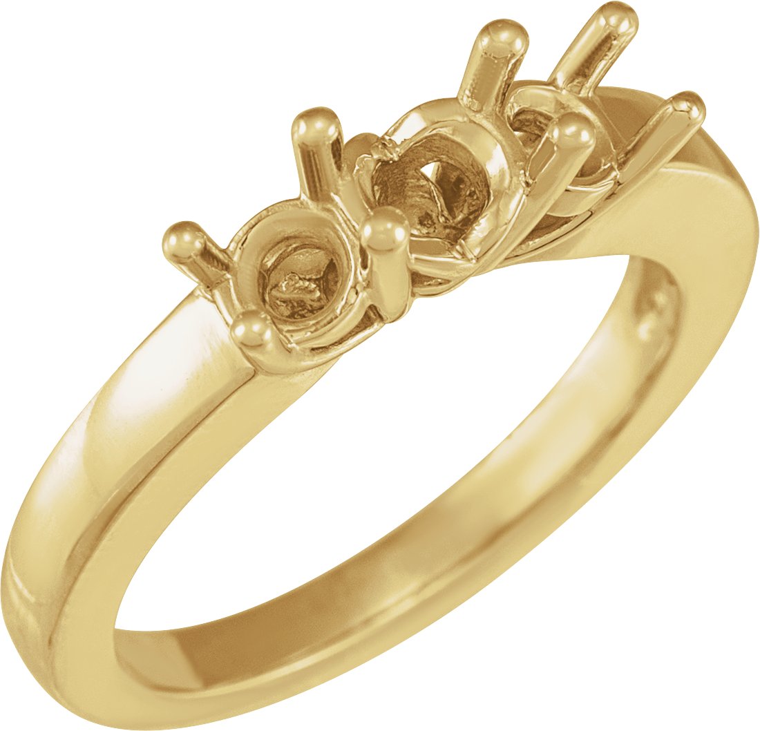 Three-Stone Engagement Ring