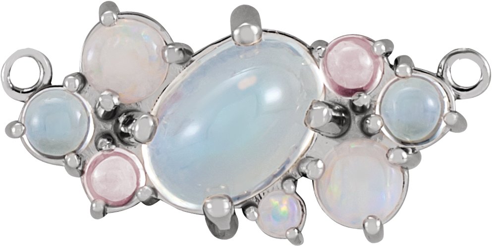 Cabochon Scattered Necklace or Center