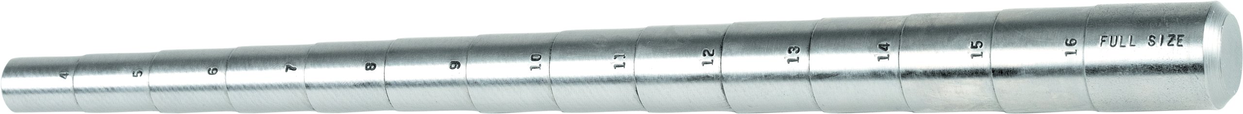 Steel Stepped Ring Mandrel, Full Sizes