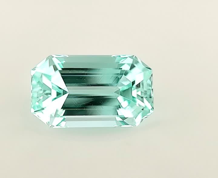 3.54 Carat Emerald/octagon Cut Diamond