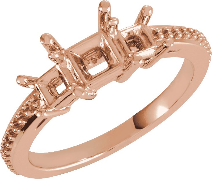 Three-Stone Engagement Ring