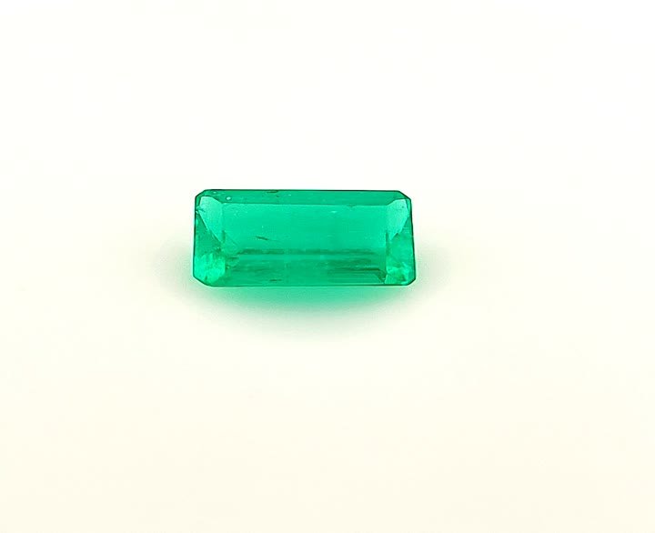 1.23 Carat Emerald/octagon Cut Diamond
