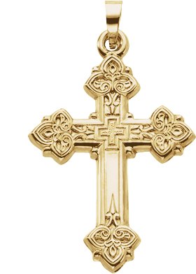 Hollow Cross Pendant