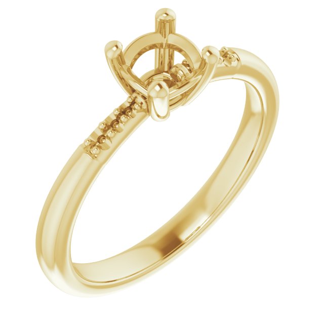 14k Yellow Gold