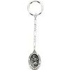 St. Christopher Medal Key Chain in Sterling Silver 29 x 20mm Ref 125515
