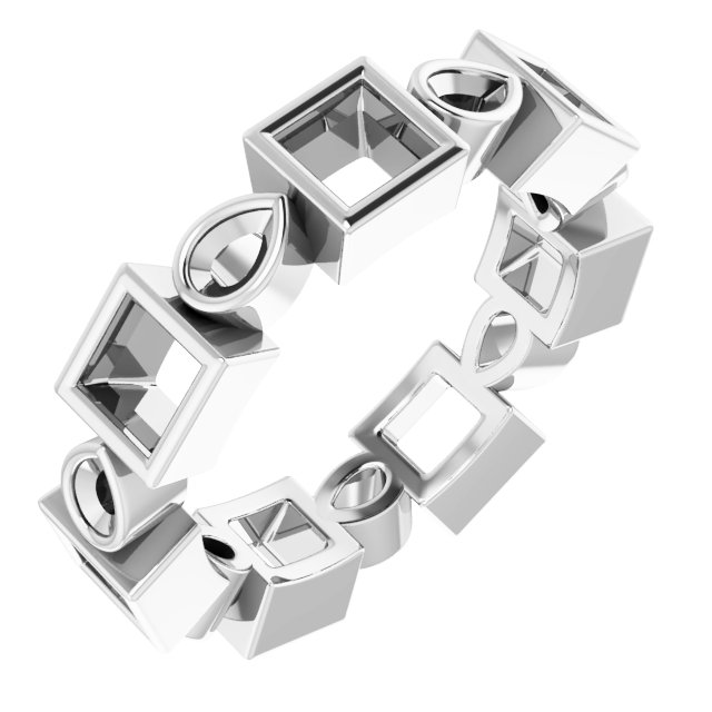 14k White Gold