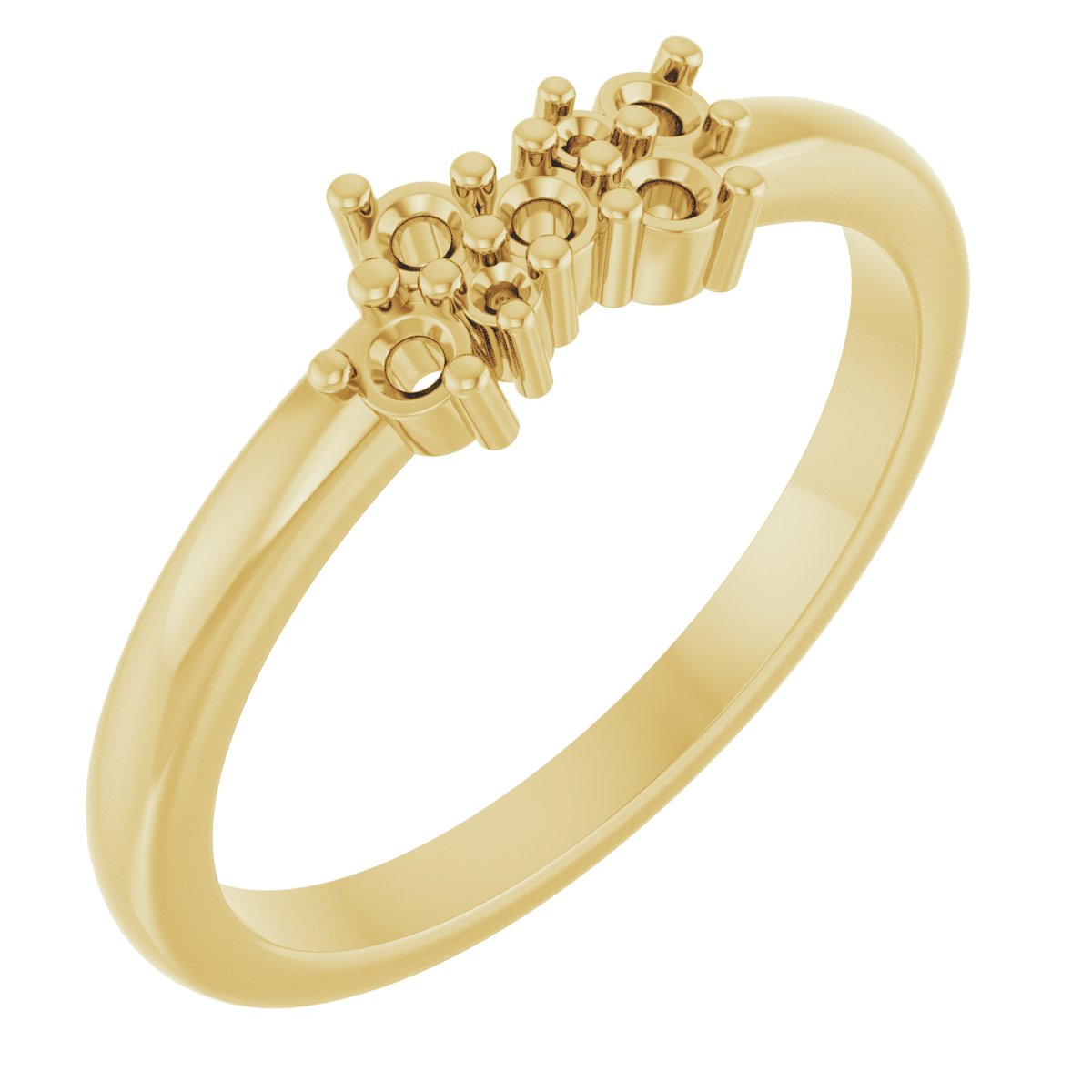 Family Cluster Stackable Ring