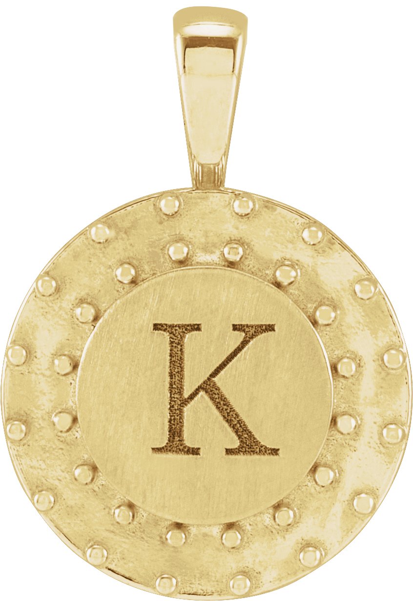 Engravable Halo-Style Necklace or Pendant