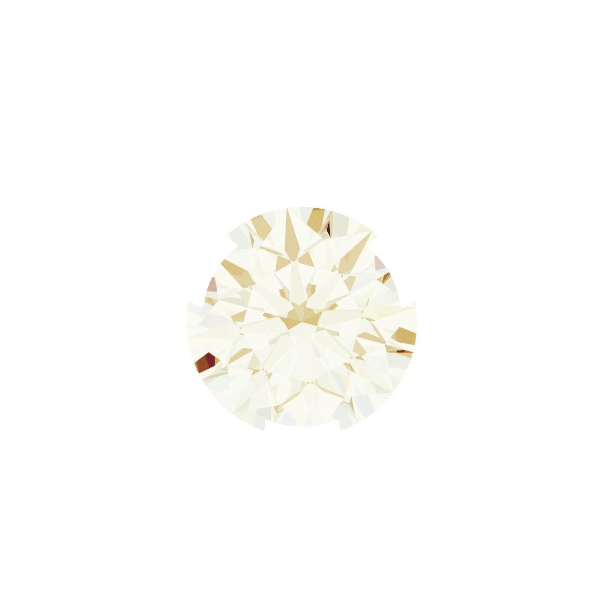 Round 3-Prong Necklace Center