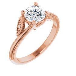 Nature Inspired Engagement Ring or Band