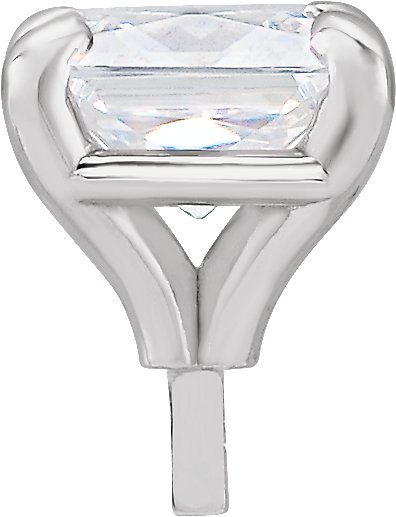 Square 4-Prong Pre-Notched Claw Peg Setting