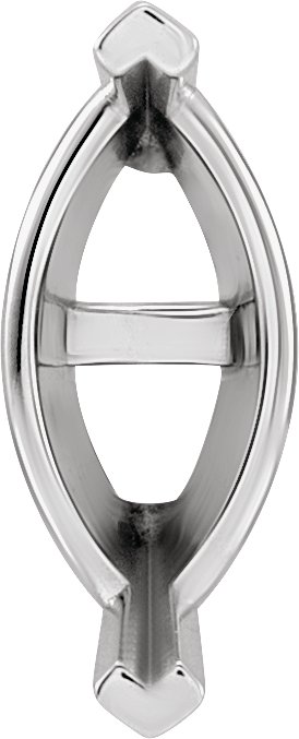 Marquise V-Prong Earring Setting