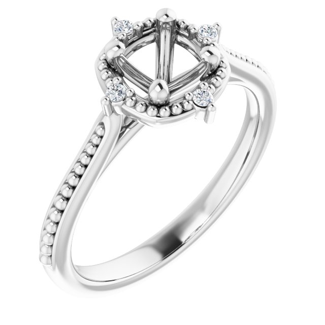 14k White Gold