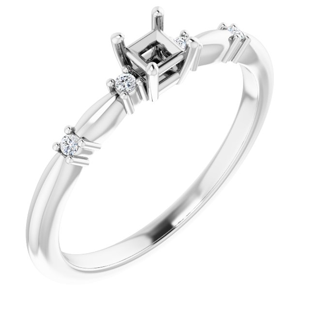 14k White Gold