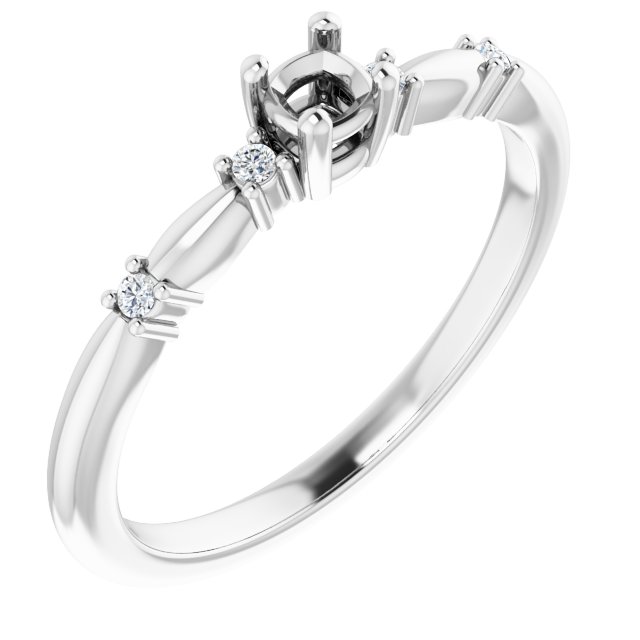 14k White Gold