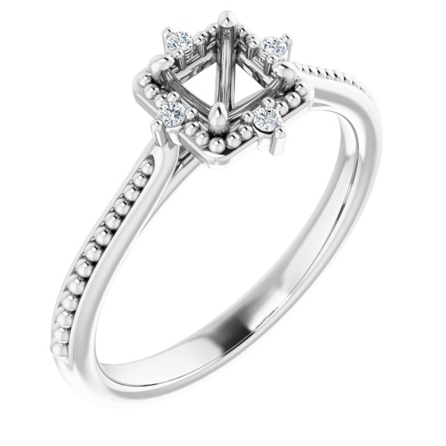 14k White Gold