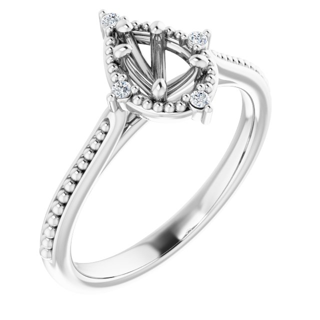 14k White Gold