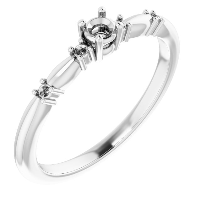 14k White Gold