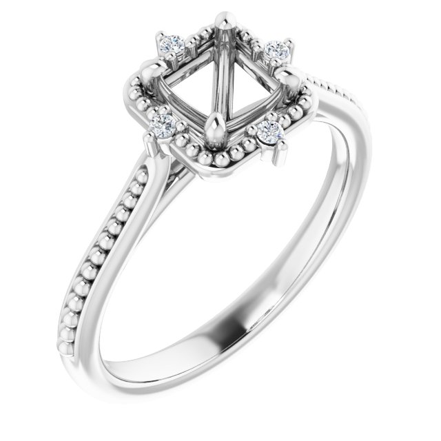 14k White Gold