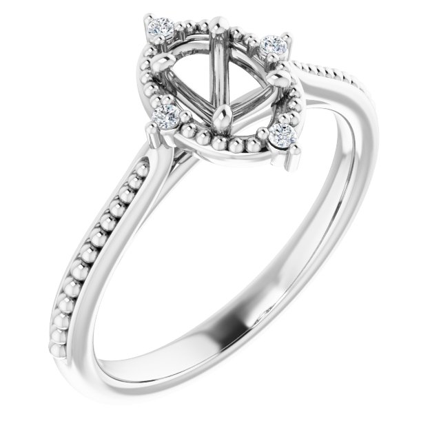 14k White Gold