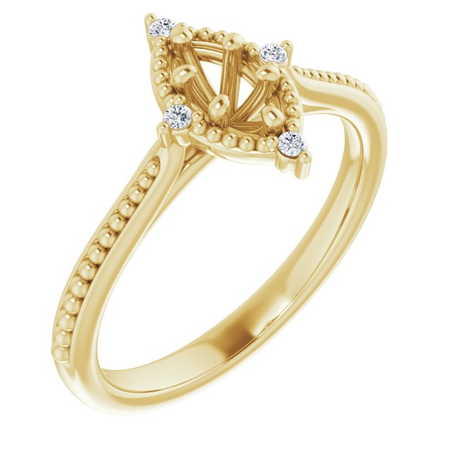 14k Yellow Gold