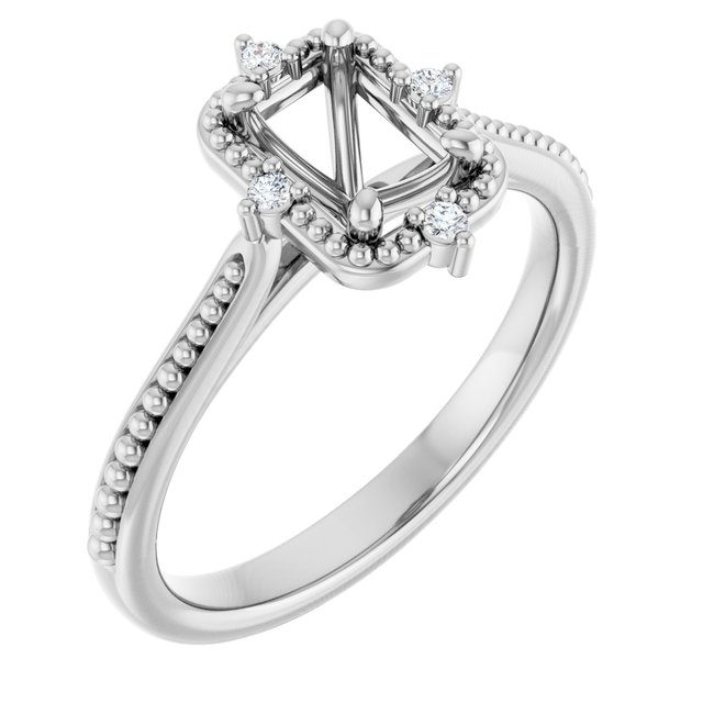 14k White Gold