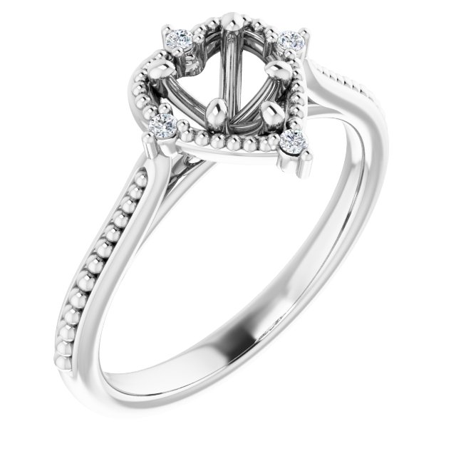 14k White Gold