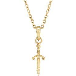 dagger necklace